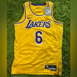 RARE NWT #6 Lebron James Lakers Jersey